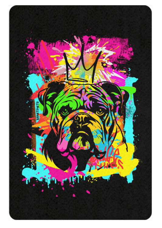Colorized Bull Dog