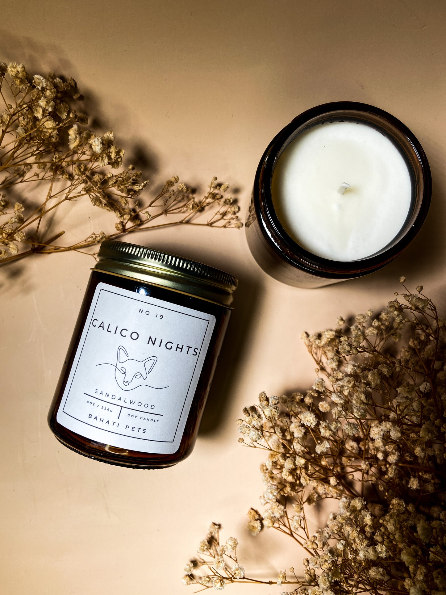 Calico Nights - 8oz Soy Candle
