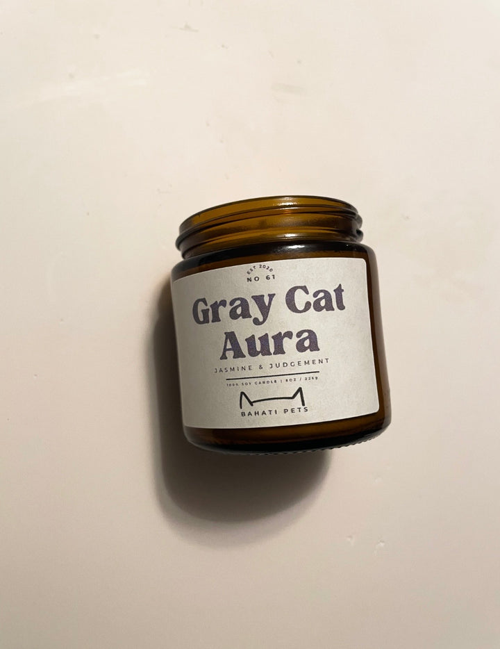 The Cat Pack - 100% soy wax 4 ounce jar candle trio