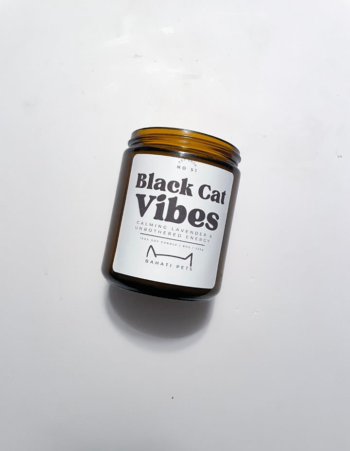 Black Cat Vibes 8 ounce Soy Candle (Copy)