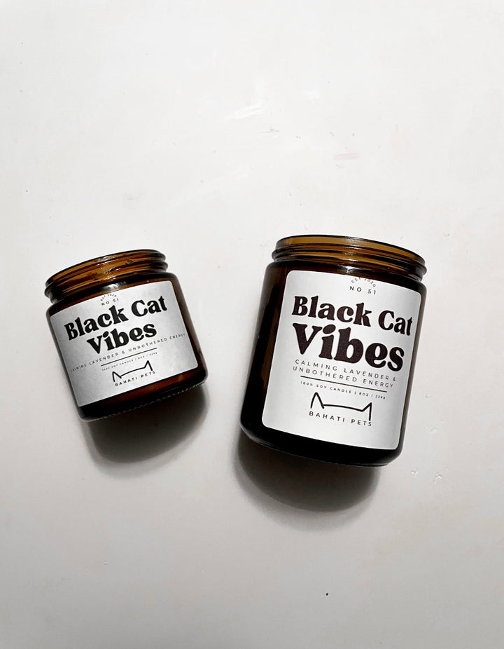 Black Cat Vibes 8 ounce Soy Candle (Copy)