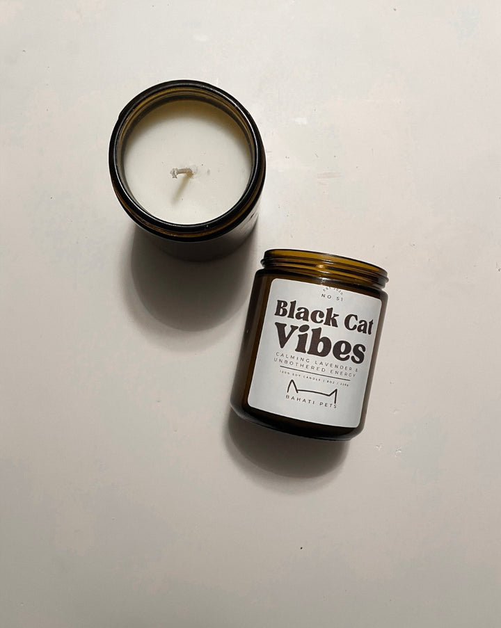 Black Cat Vibes 8 ounce Soy Candle (Copy)