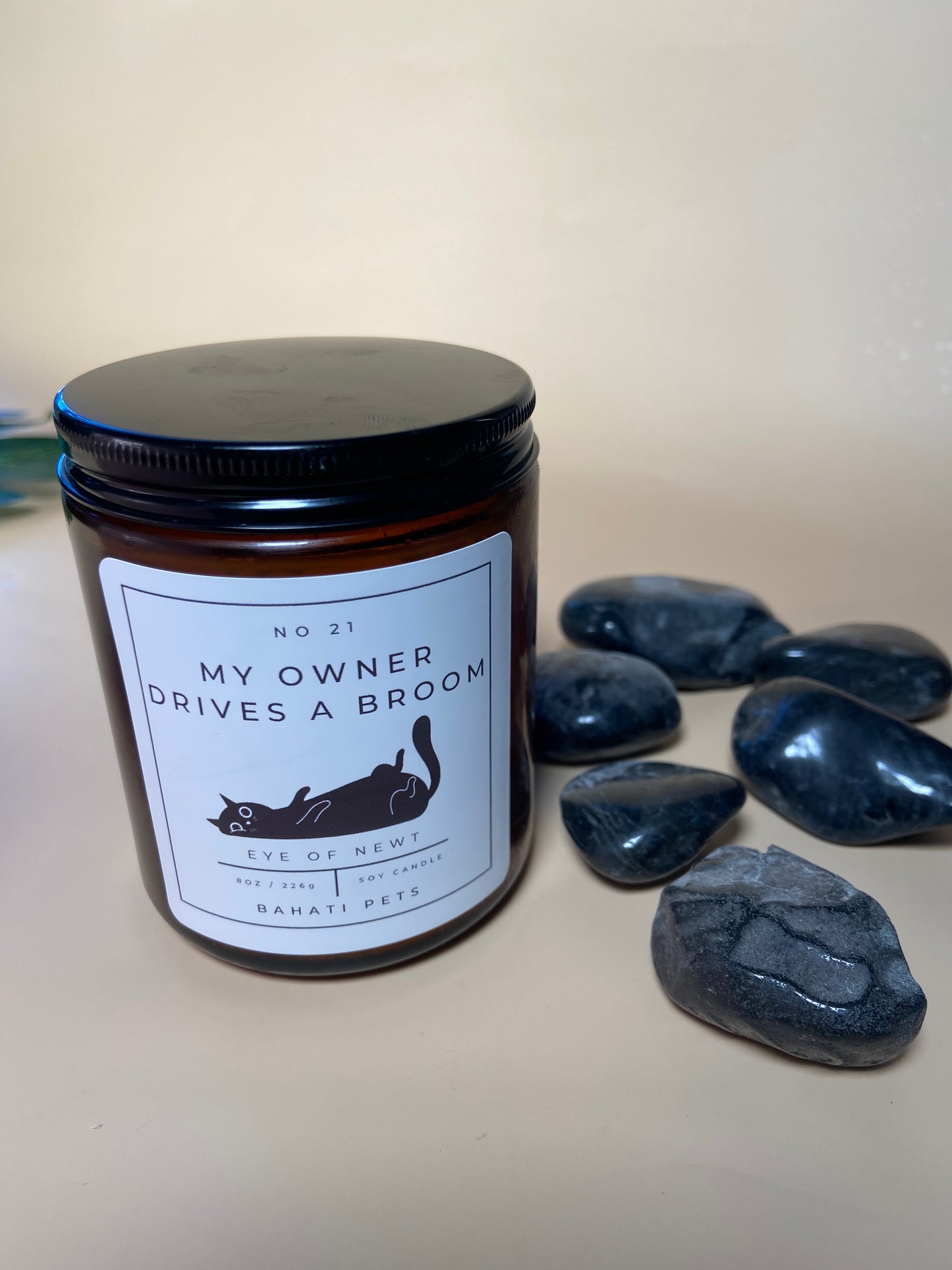 My Owner Drives A Broom - 8oz 100%Soy Candle