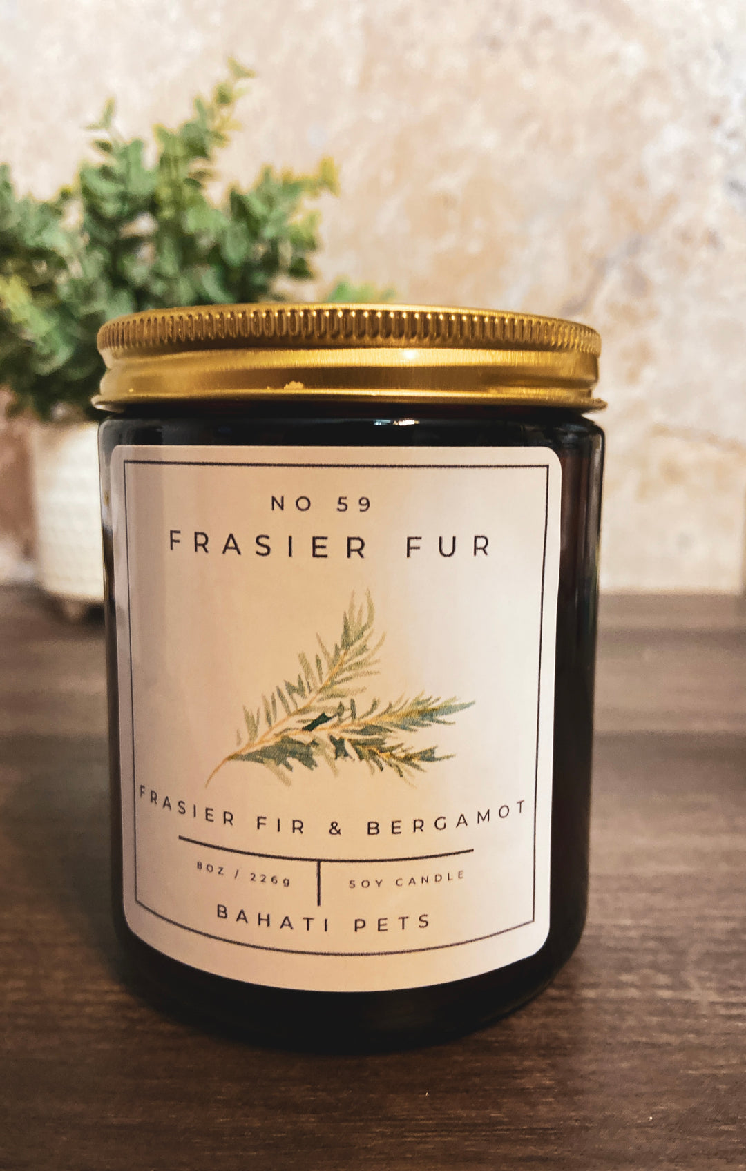 Frasier Fur 8 oz soy candle