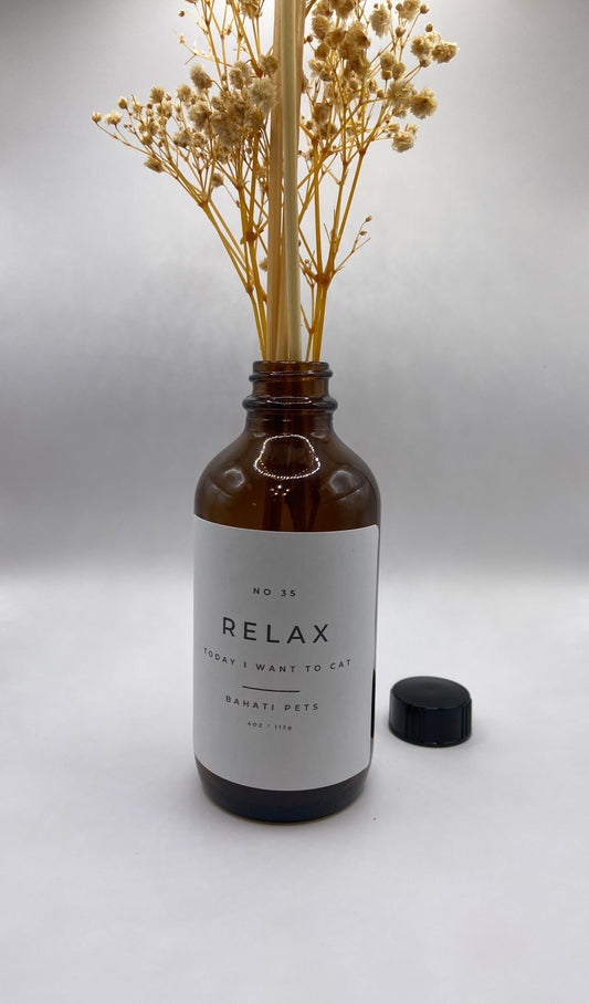 Today I Want To Cat - Relax Reed Diffuser 4-ounce