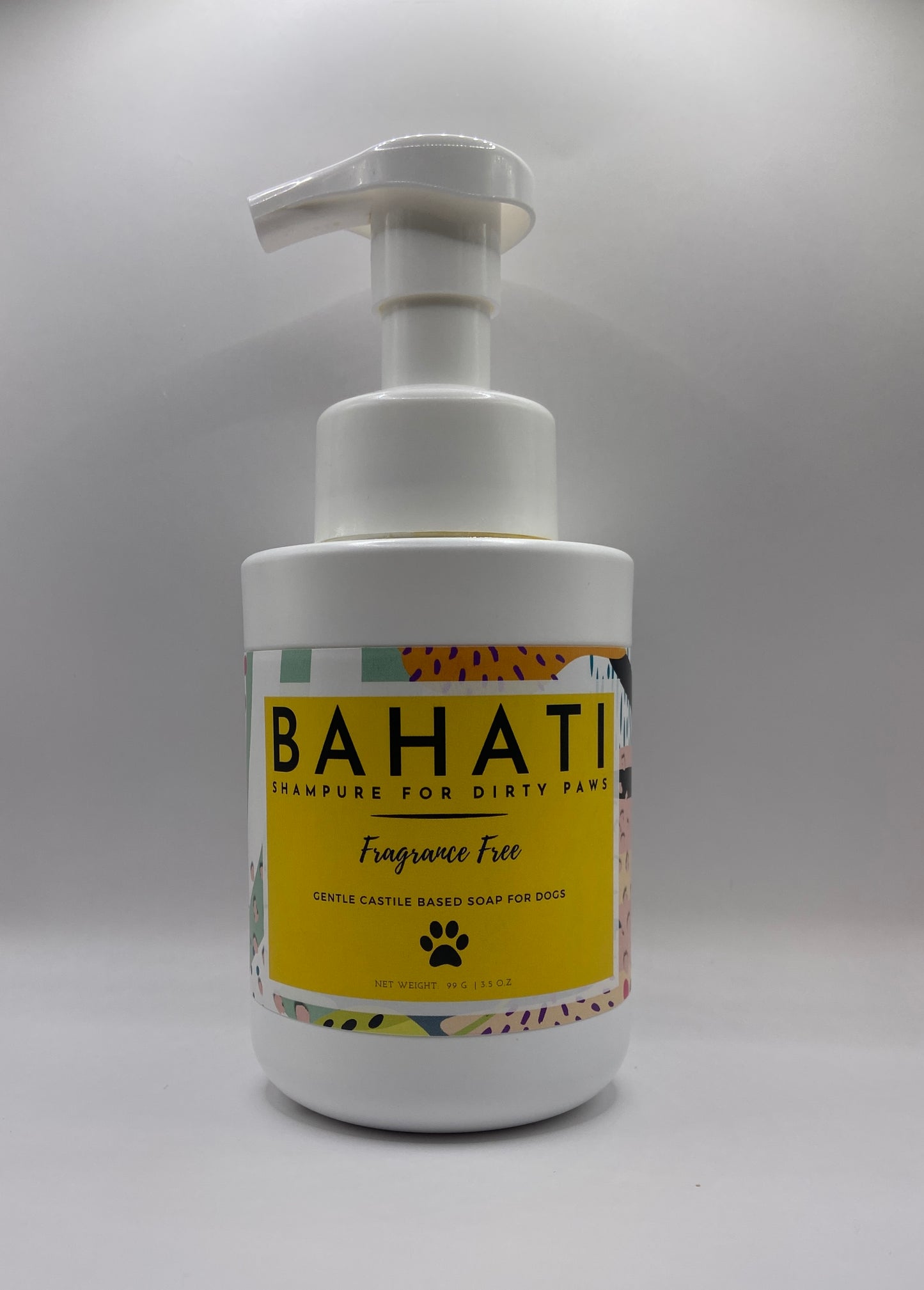 Fragrance Free Gentle Castile Soap-Based Shampoo For Dogs
