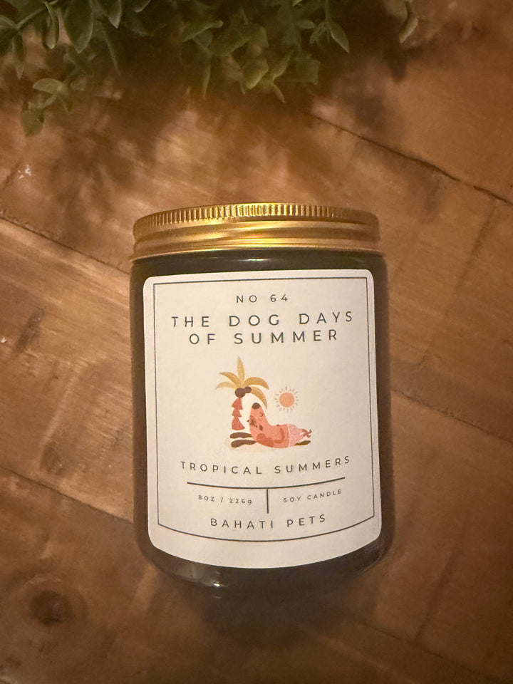 Dog Days of Summer 8-ounce 100% Soy candle