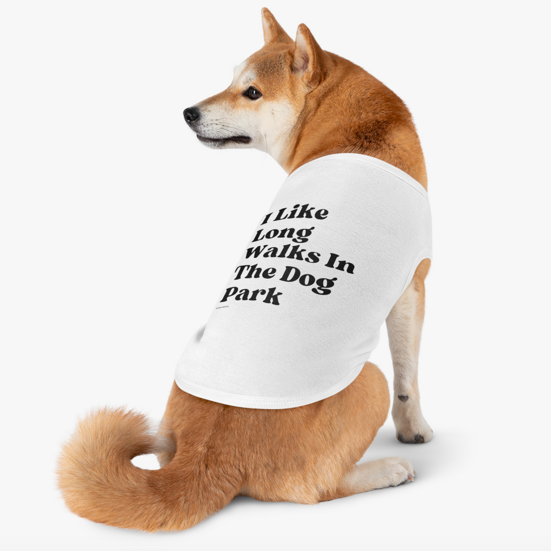 Long Walks In The Dog Park Shirt