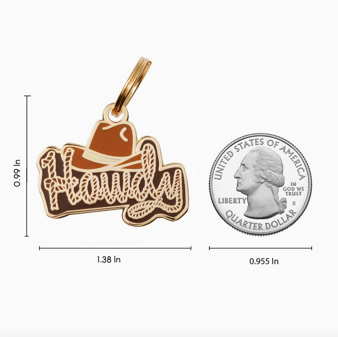 Howdy Pet Id Tag