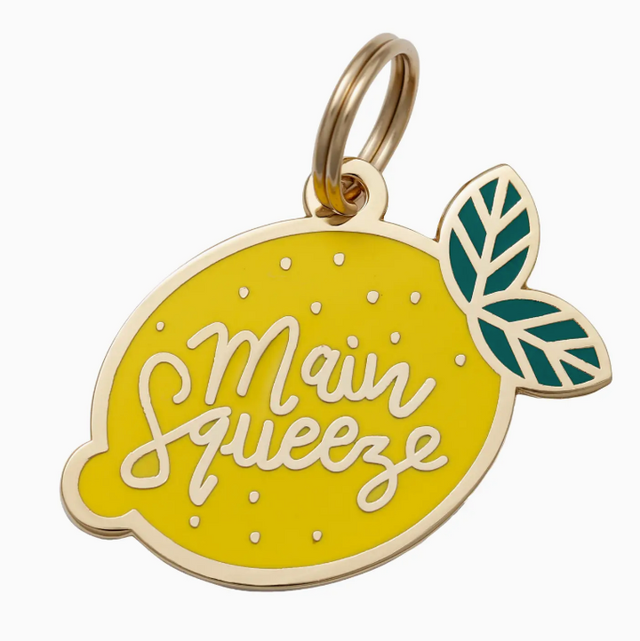 Main Squeeze Pet Id Tag