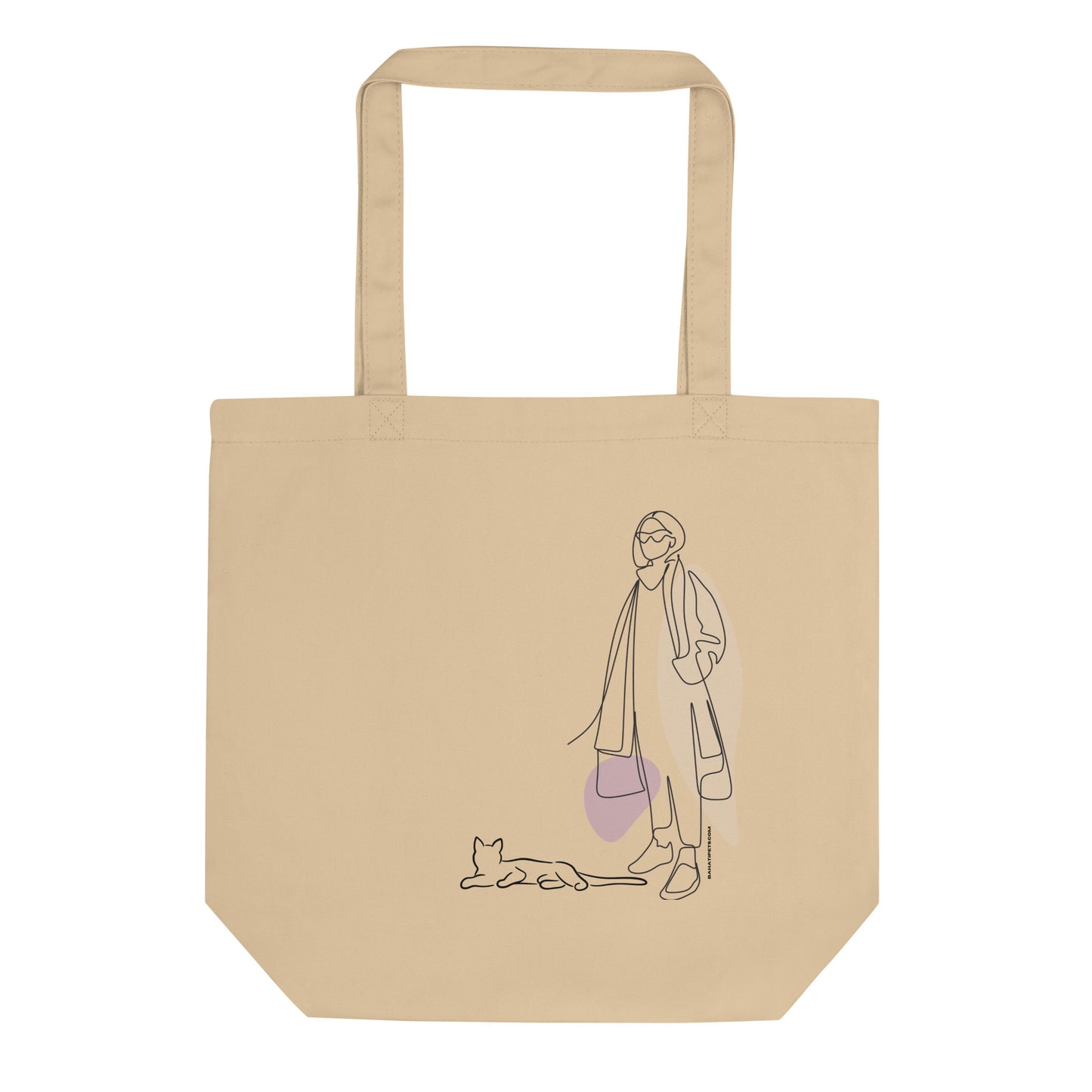 A Girl & Her Cat Eco Tote Bag