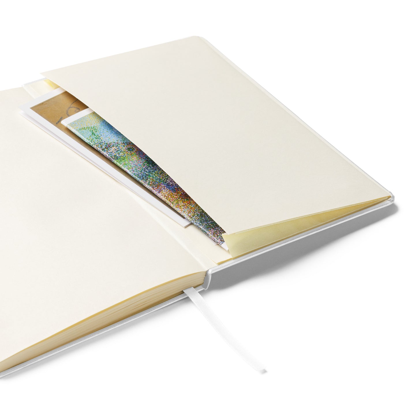 Peace, Love & Catnip - Hardcover bound notebook